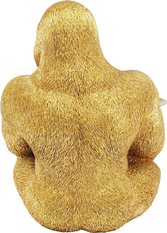 Gouden Gorilla Met Dienblad