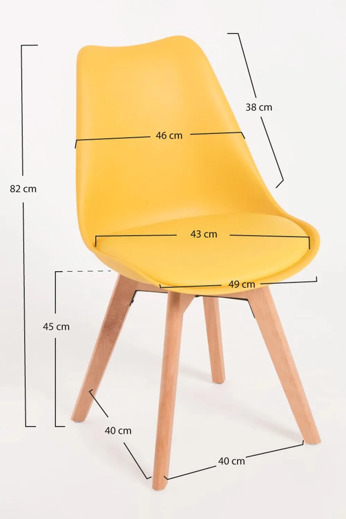 Set 6 Synk Basic Stoelen