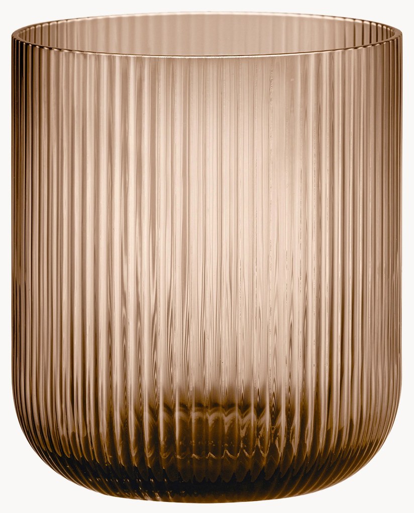 Windlicht Ven met groefreliëf