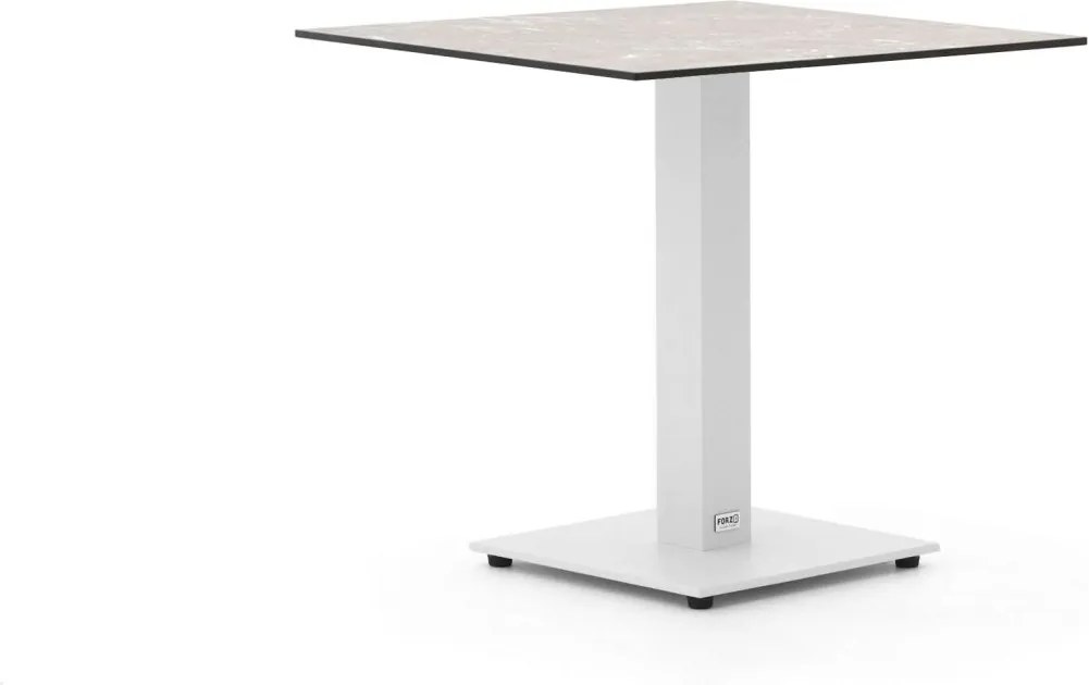 + 10% kassakorting | Tuin eettafel Forza  | Vierkant  | Tuintafel Kunststof | 70x70cm | 2 personen | Kees Smit Tuinmeubelen