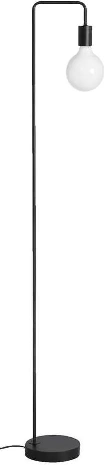 Vloerlamp Praag - matzwart - 145 cm - Leen Bakker