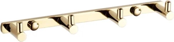 Mexen viervoudige handdoekhaak, goud - 709164-50