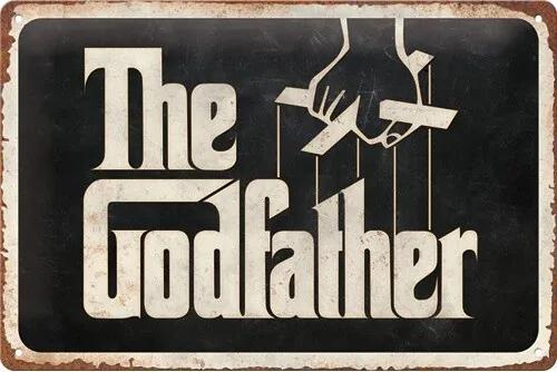 Metalen wandbord The Godfather, (30 x 20 cm)