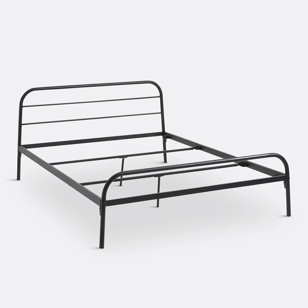 Bed in staal metaal, Cristo