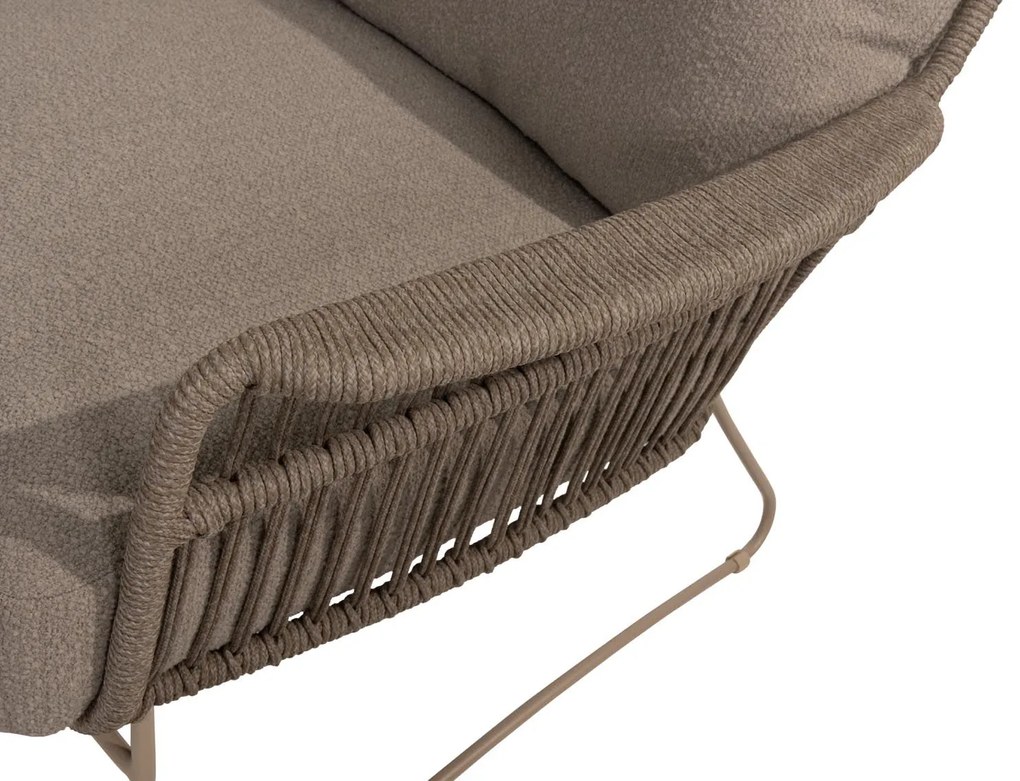 4 Seasons Outdoor Botanic loungestoel latte SALE Loungestoel taupe weerbestendig