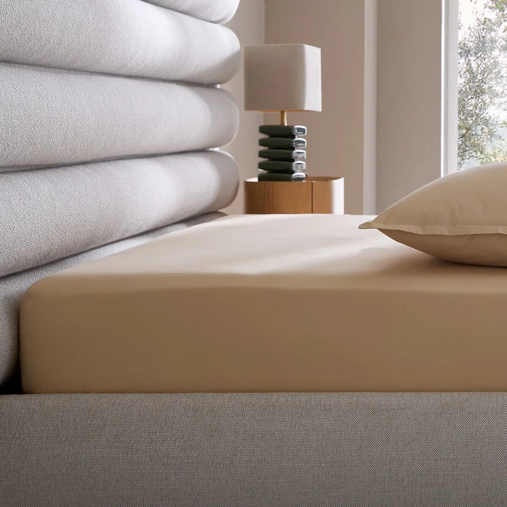 Hoeslaken in perkalkatoen, omslag 30 cm, Veneto