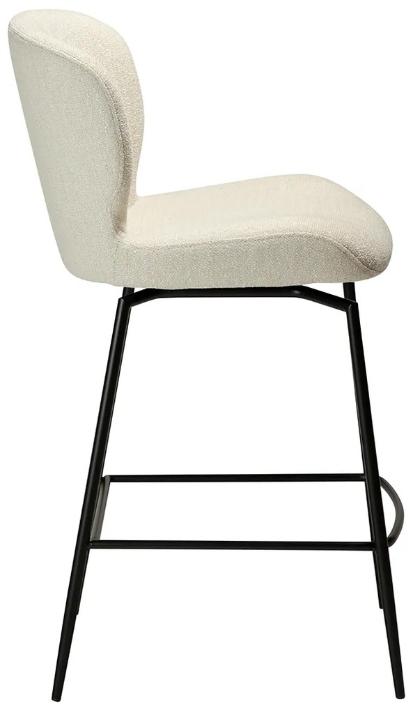 Dan-Form Glory Swivel Draaibare Barstoel Beige Boucle