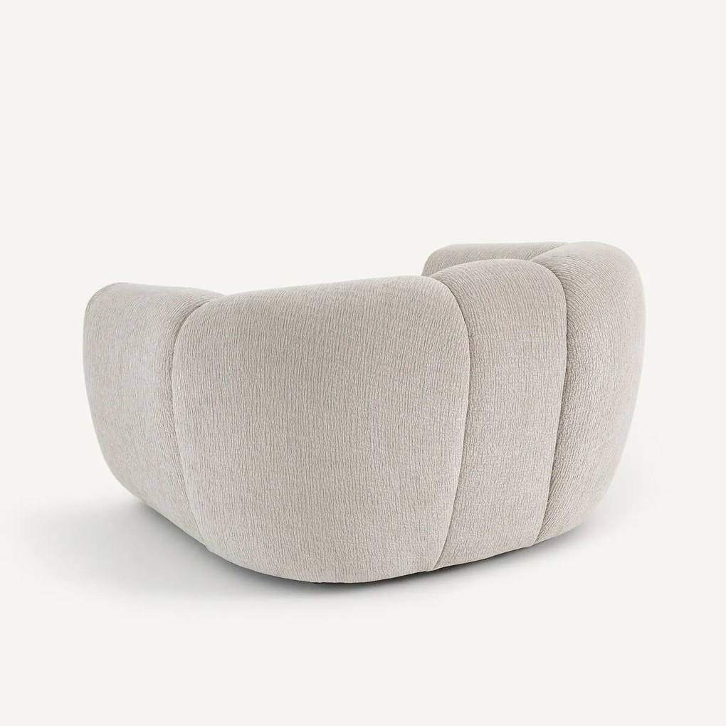 Fauteuil in crêpe stof, Tylan