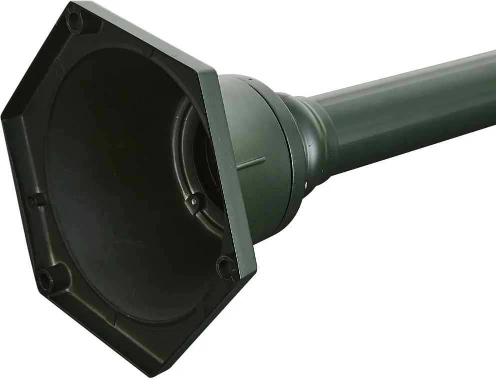 Klassieke buiten lantaarn donker groen 235cm 3-lichts IP44 - Berta