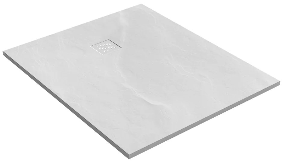 Brauer Crag douchebak 100x120x3cm mat wit