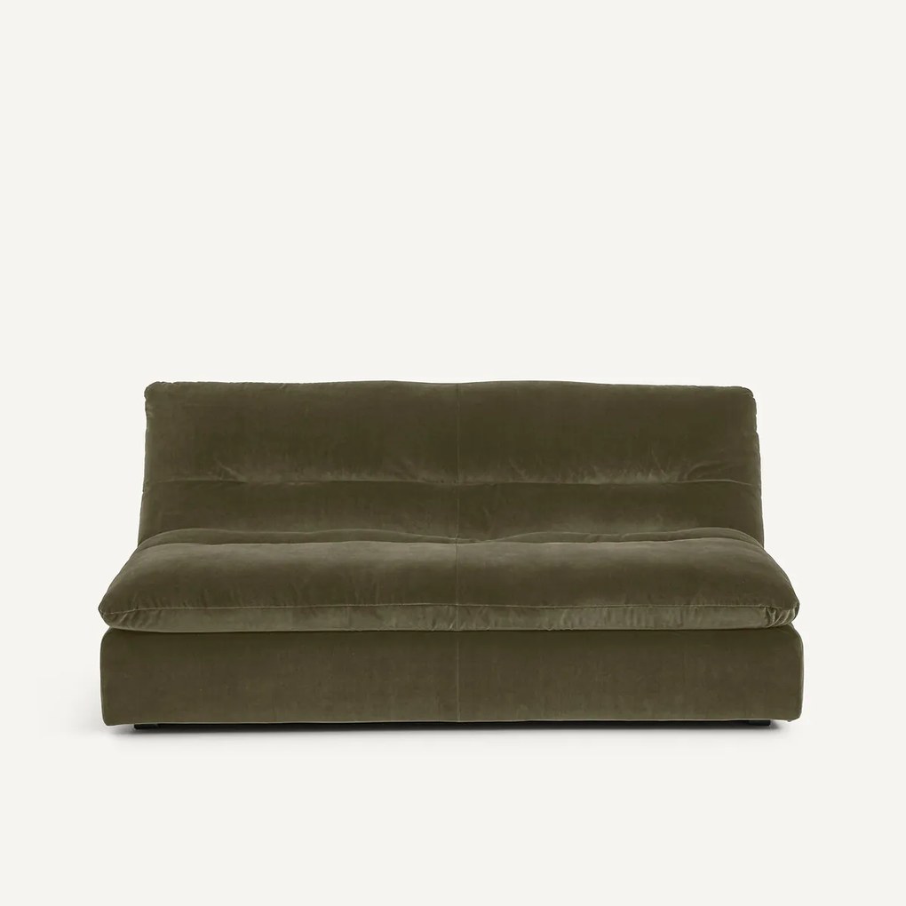 3-zits modulaire zetel in fluweel, GIULIANO