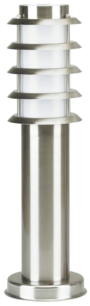 Soll 3 Tuinlamp RVS 45cm Tuinverlichting Zilver E27