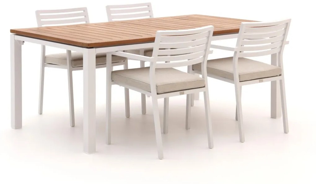 Bellagio Rumo/Linosa 180cm dining tuinset 5-delig stapelbaar
