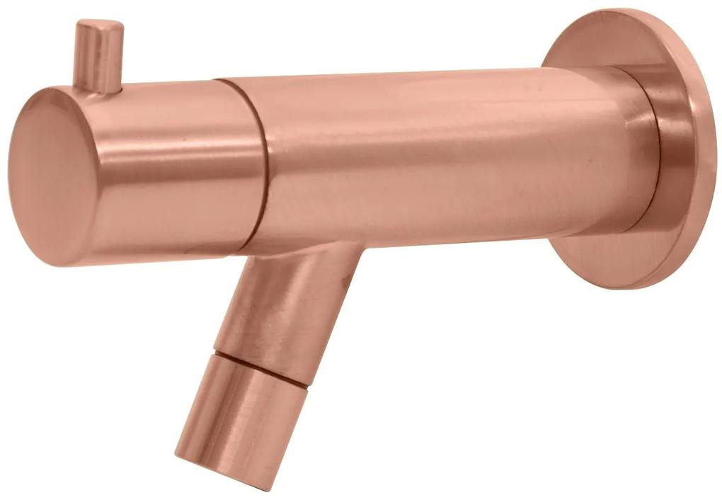 Best Design Spador Lyon wand toiletkraan rosé mat goud