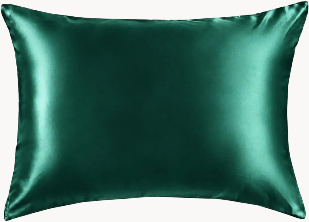 Kussenhoes Emerald Green van moerbeizijde satijn
