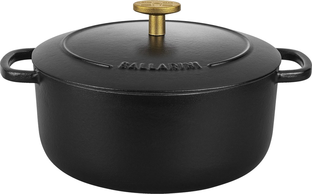 BALLARINI Bellamonte Cocotte 20 cm / 2,5 l, Rond, Zwart - Bellamonte - BALLARINI