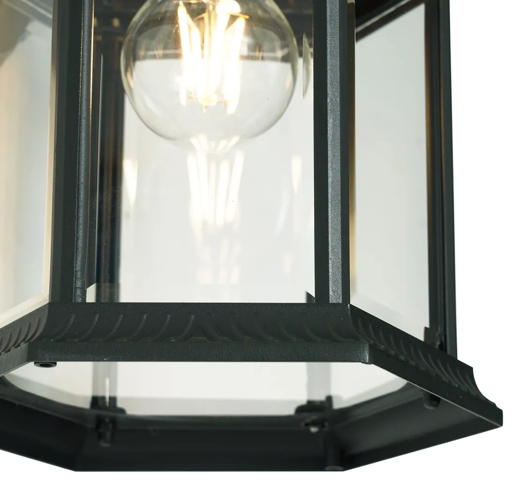 Klassieke buiten wandlamp antiek groen IP44 - Glasgow Klassiek / Antiek E27 IP44 Buitenverlichting