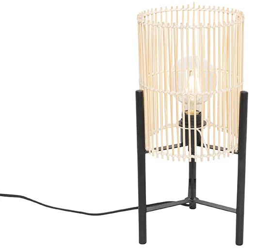 Scandinavische tafellamp bamboe - Natasja