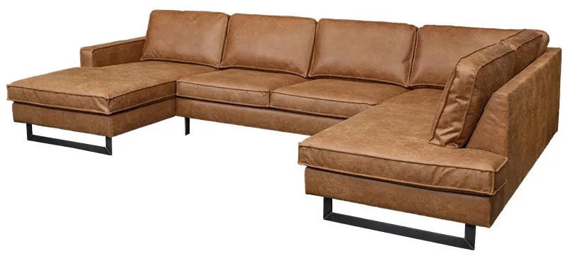 U-bank - Riverdance - rechts - leer Colorado cognac 03