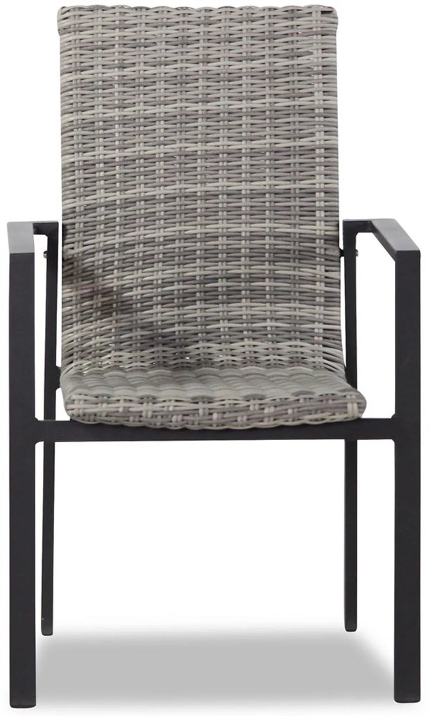 Tuinstoel stapelbaar Wicker Grijs-antraciet Lifestyle Garden Furniture Upton