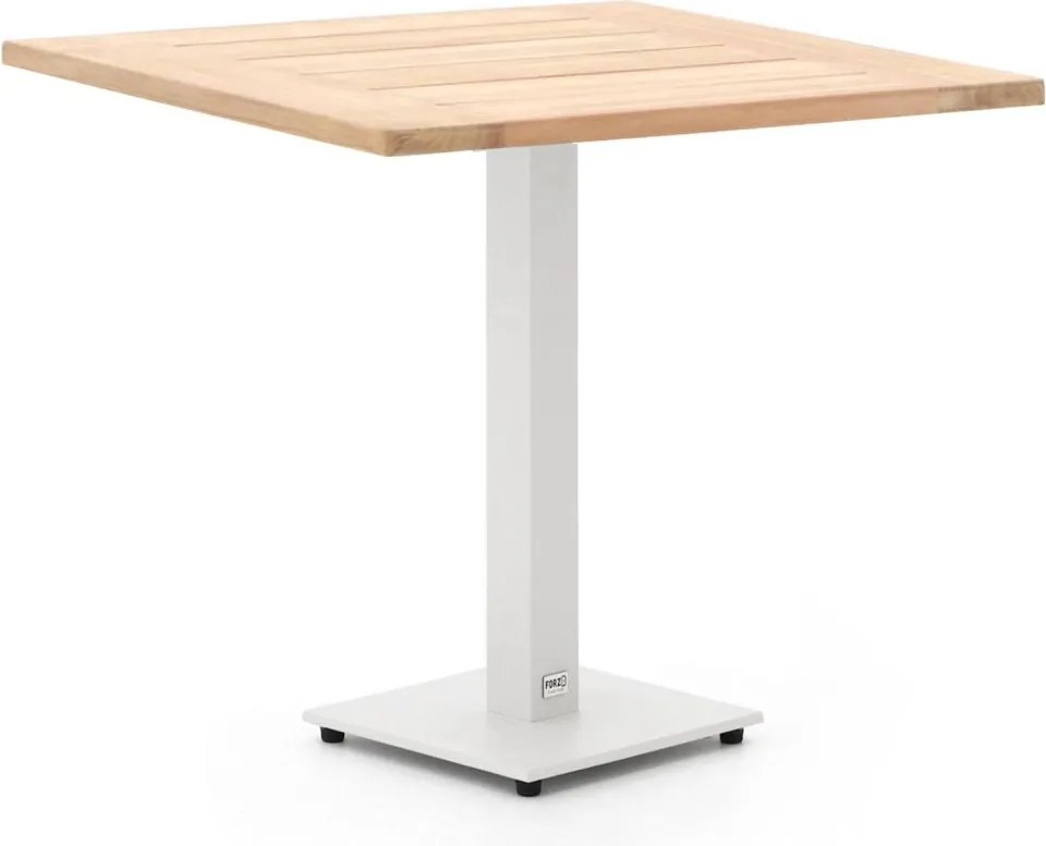 Tuin eettafel Forza  | Vierkant  | Tuintafel Teakhout | 80x80cm | 2 personen | Kees Smit Tuinmeubelen
