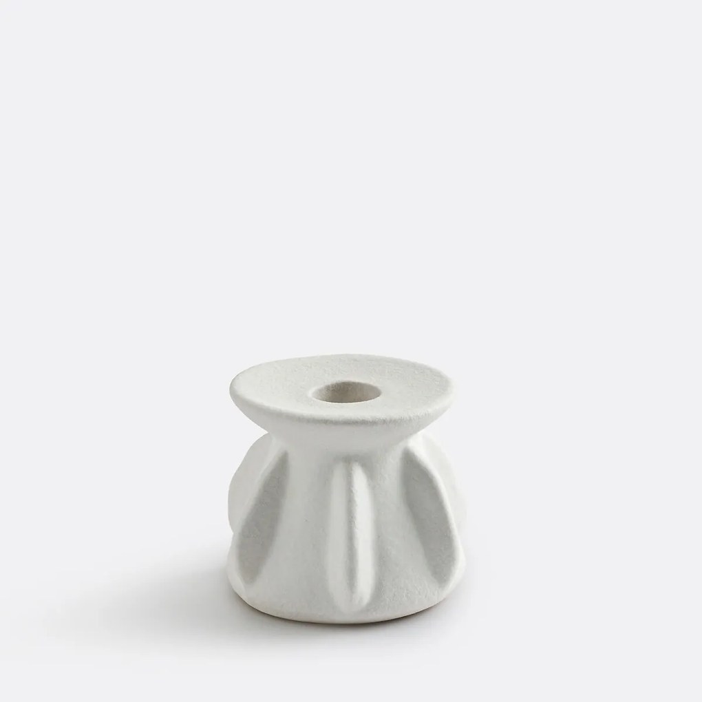 Keramische kandelaar H7 cm Ilia