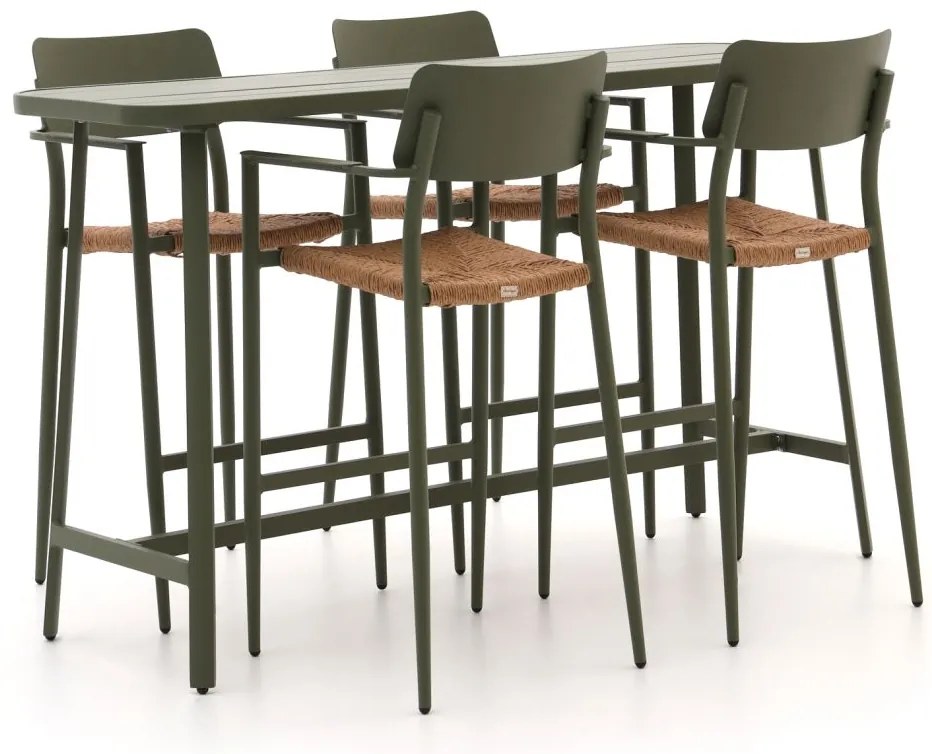 Bellagio Cino 175cm barset 5-delig stapelbaar