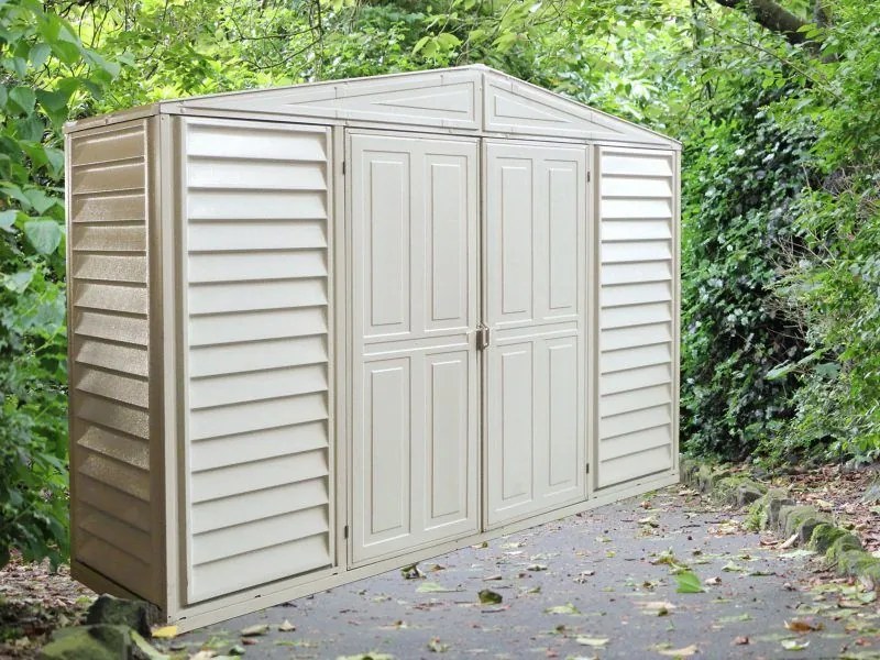 Kunststof schuurtje Duramax SidePro 10,5 x 3