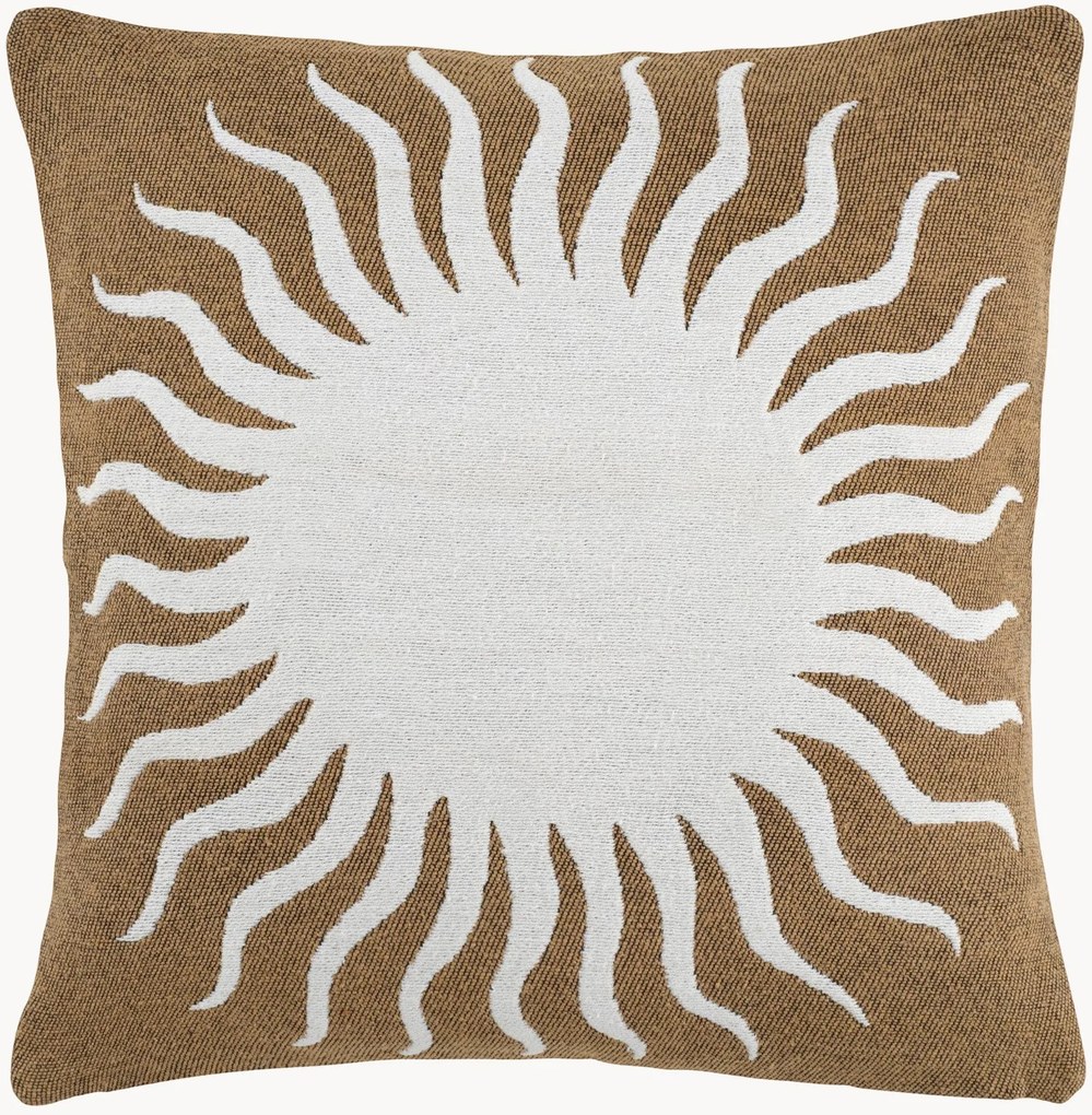 Jacquard katoenen kussenhoes Patte