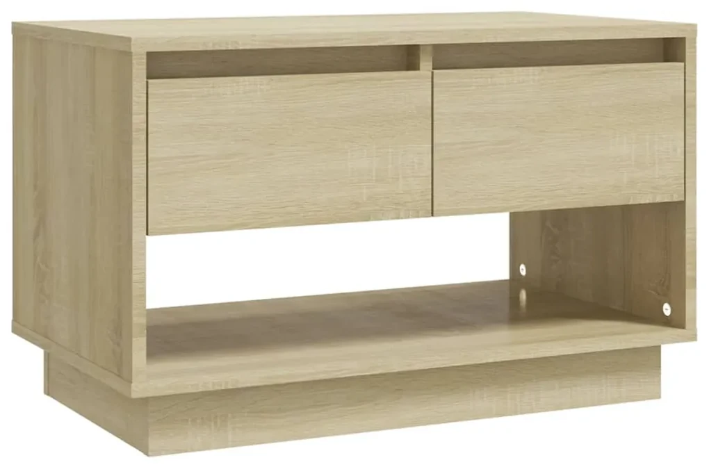 vidaXL Tv-meubel 70x41x44 cm spaanplaat sonoma eikenkleurig