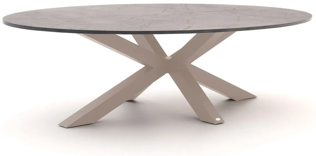 Tuin eettafel Bellagio  | Ovaal  | Tuintafel Dekton | 240x120cm | 6 personen | Kees Smit Tuinmeubelen