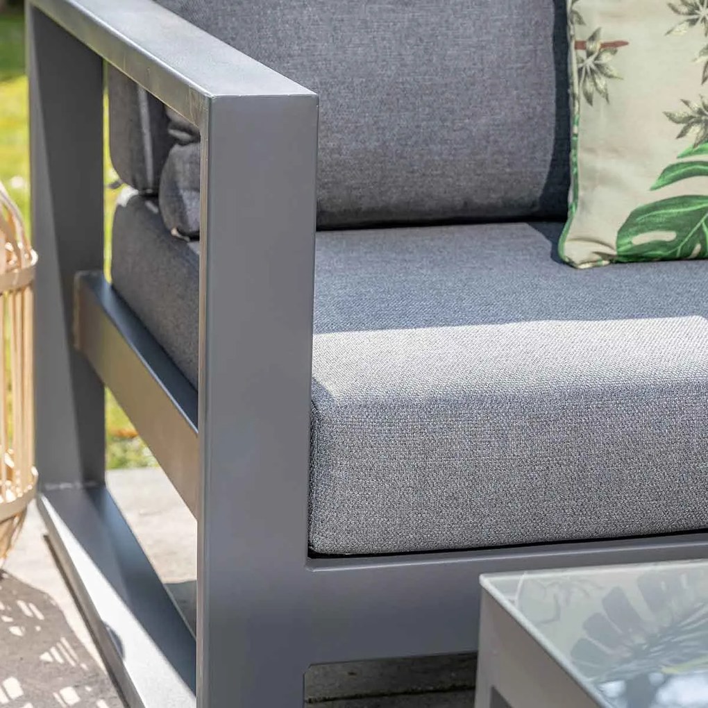 Garden Impressions Kiki loungeset 3-delig links - mystic grey