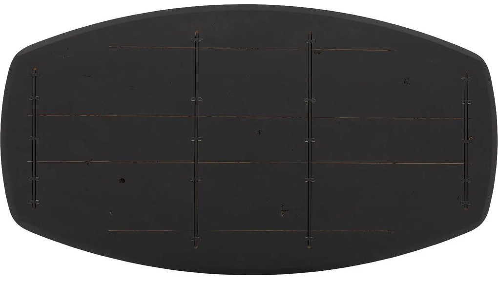 Goossens Excellent Eettafel Uniek, Semi ovaal 220 x 120 cm