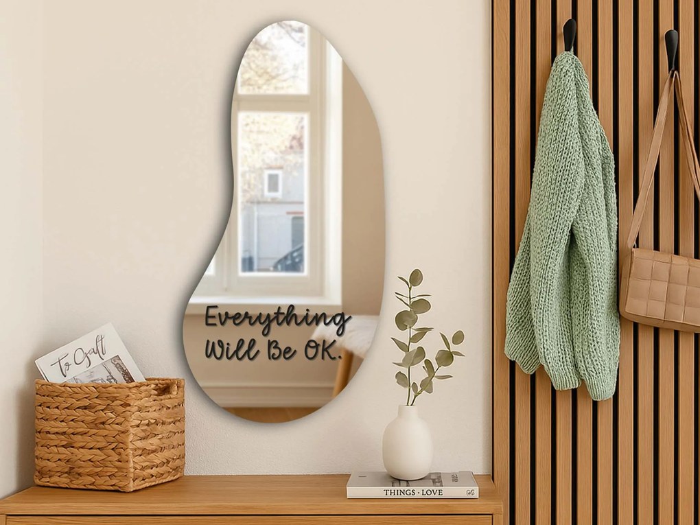 Spiegelsticker S17 – Everything Will Be OK.