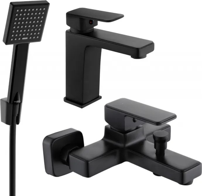 Mexen Cetus R45 badset, zwart - 744303R45-70