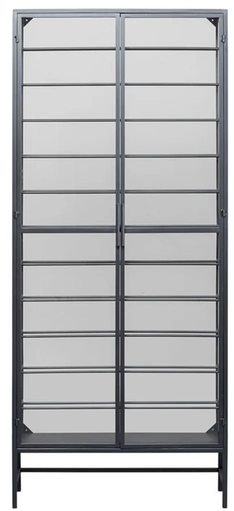 Glazen Wijnkast Vitrine - 75x20x180cm.