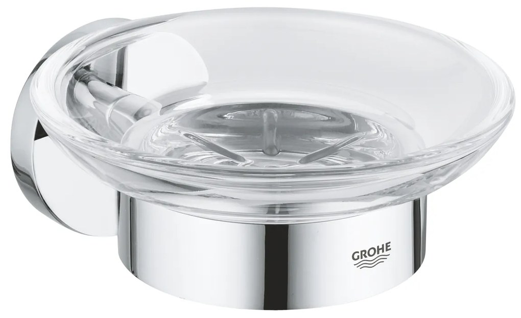 Grohe Essentials zeepschaal met houder chroom
