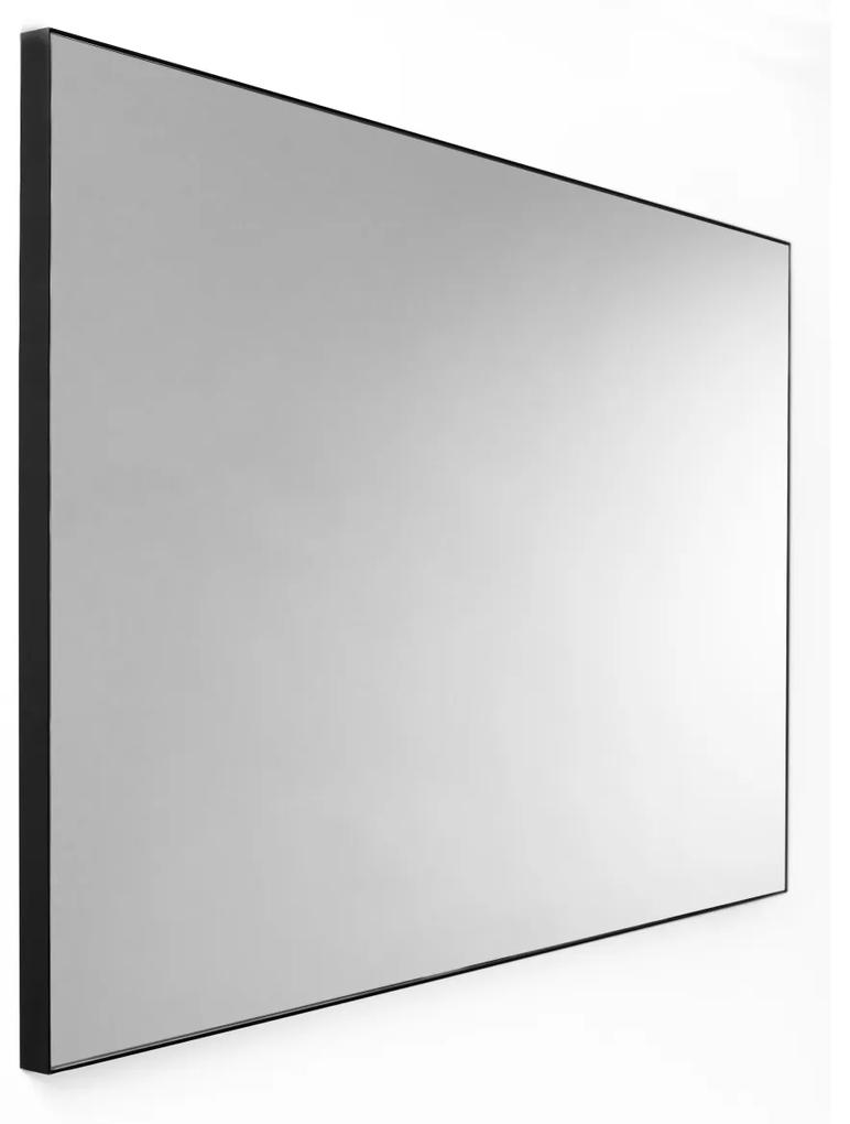 Wandspiegel Van Marcke Frame Zonder Verlichting 60x70 cm Glas En Zwart Aluminium Kader