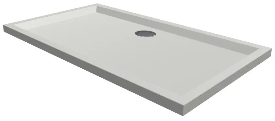 Xenz Mariana Plus rechthoekige douchebak acryl 140x80cm wit mat