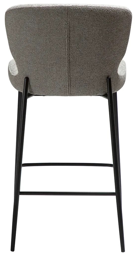 Dan-Form Glory Luxe Barstoel Grijsbruin Boucle