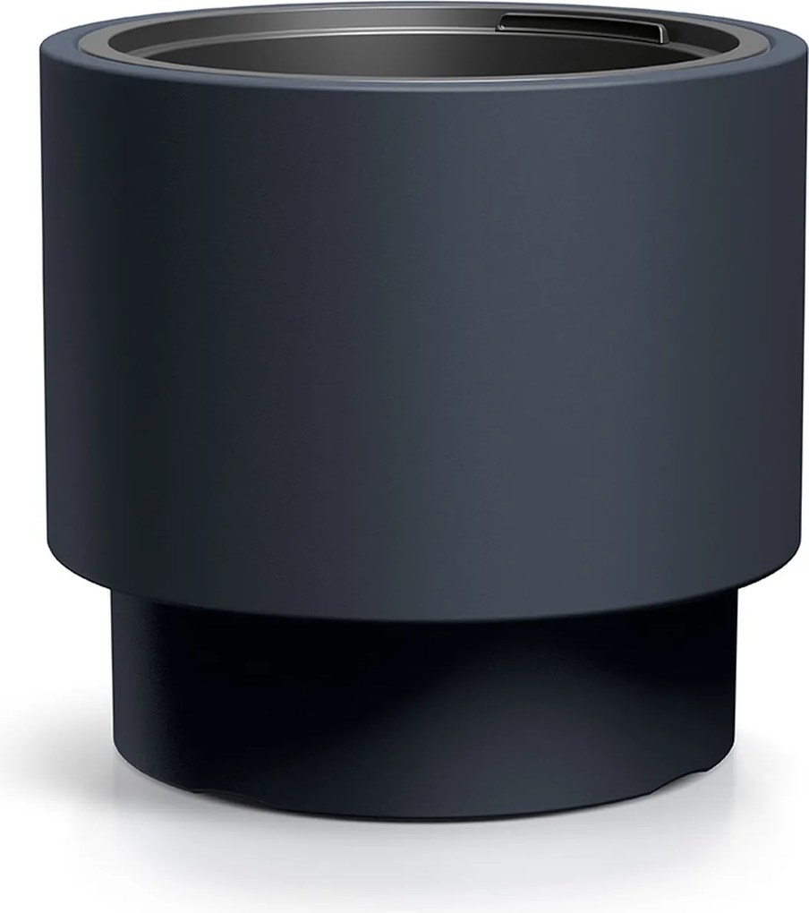Prosperplast Heos N Slim Bloempot - Antraciet -Ø 29,8 cm - Hoog model