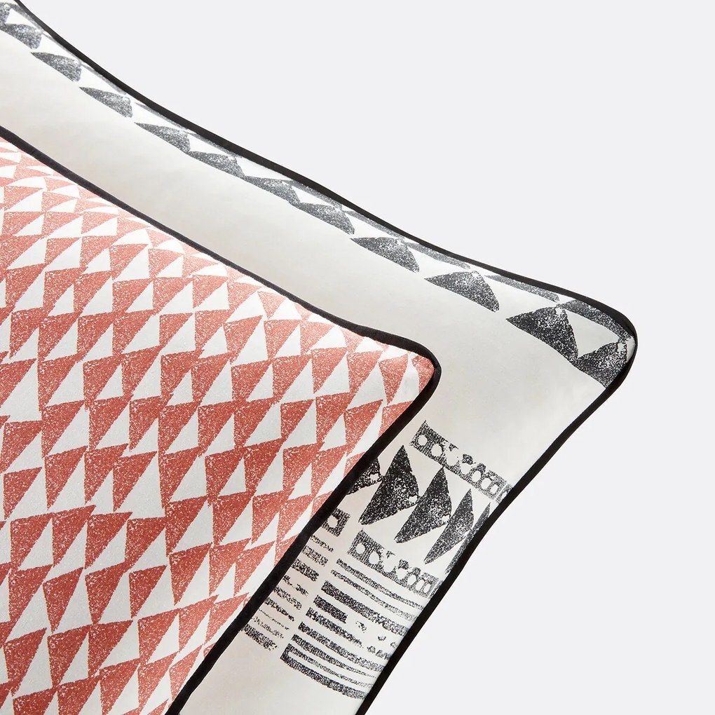 Kussensloop in katoen, Tiebele