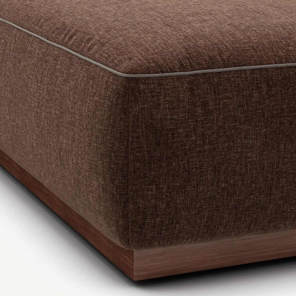 Voetensteun van chenillefluweel, JACOPO