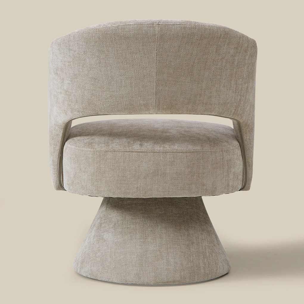 Draaifauteuil Woonkamer Beige