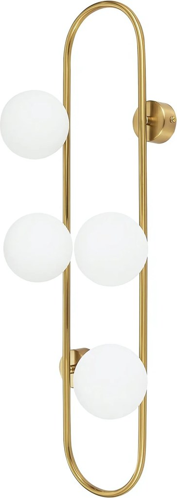 WANDLAMP APP1144-4W goud