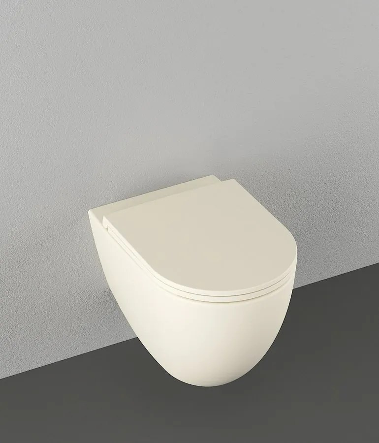 Sapho Infinity toiletpot randloos met softclose zitting ivoor