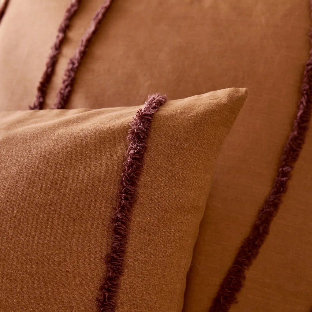 Dekbedovertrek in getuft katoen, Mansur