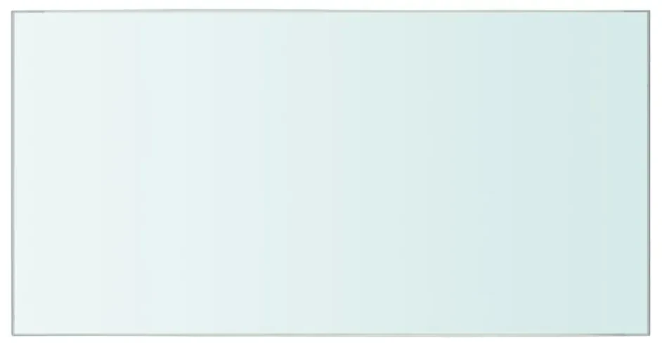 vidaXL Wandschap transparant 40x20 cm glas