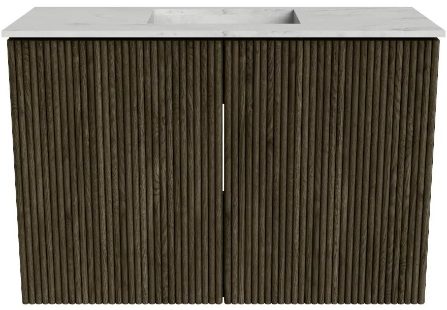 Mondiaz Joya DLux 60cm toiletmeubel shadow met wastafel faye midden 1 kraangat opalo