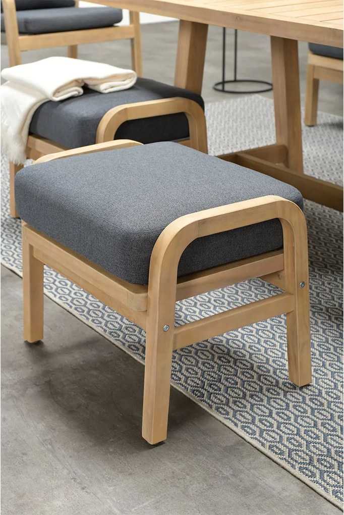Garden Impressions Alora lounge dining set 6-delig links - grijs